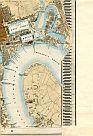 Bromley Marsh, East India Docks, Blackwall, Bow Creek, River Thames, Blackwall Reach, Bugsby's Reach, & Bugsby's Marshes